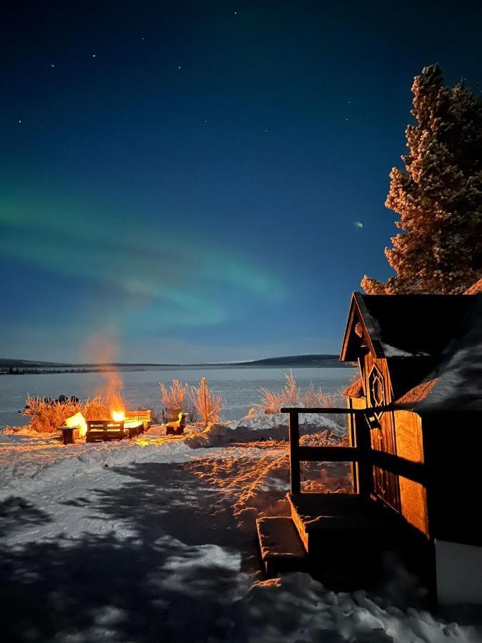 Camp Caroli Hobbit Hut Villa Jukkasjärvi Exteriör bild