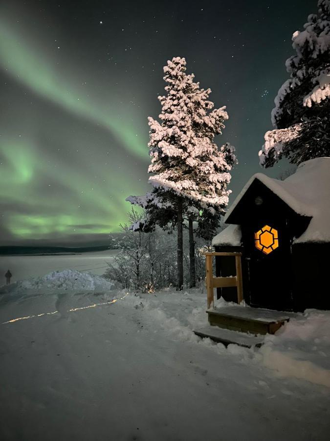 Camp Caroli Hobbit Hut Villa Jukkasjärvi Exteriör bild