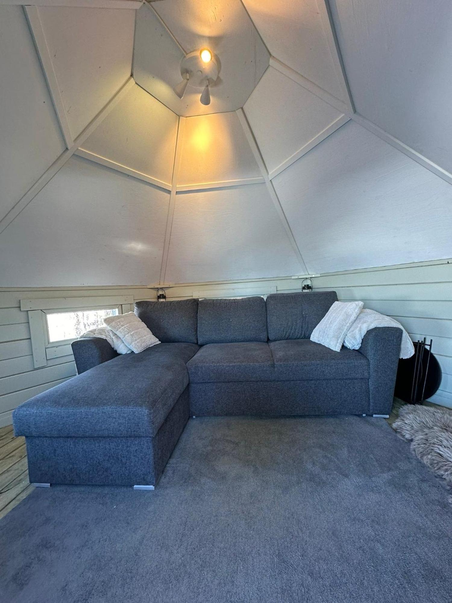 Camp Caroli Hobbit Hut Villa Jukkasjärvi Exteriör bild